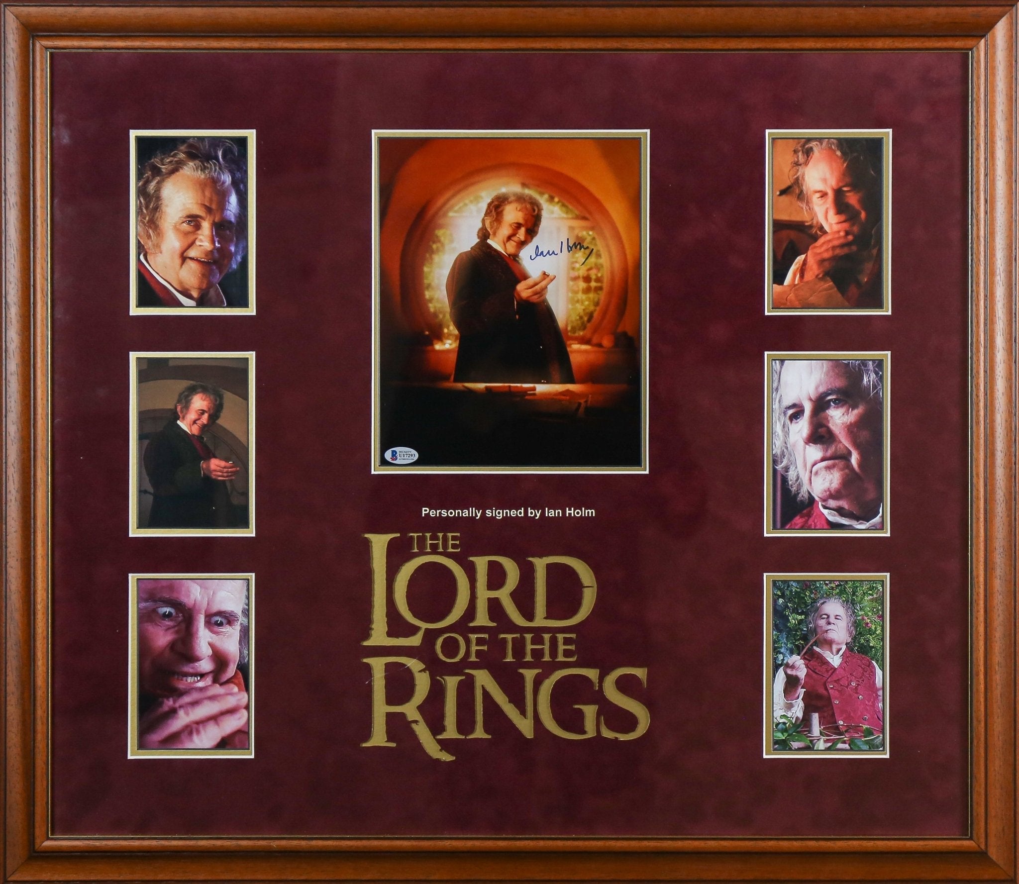 Ian Holm, Lord of The Rigns Signed 12x10 Photograph Framed Display - Memorabilia Framers Shop